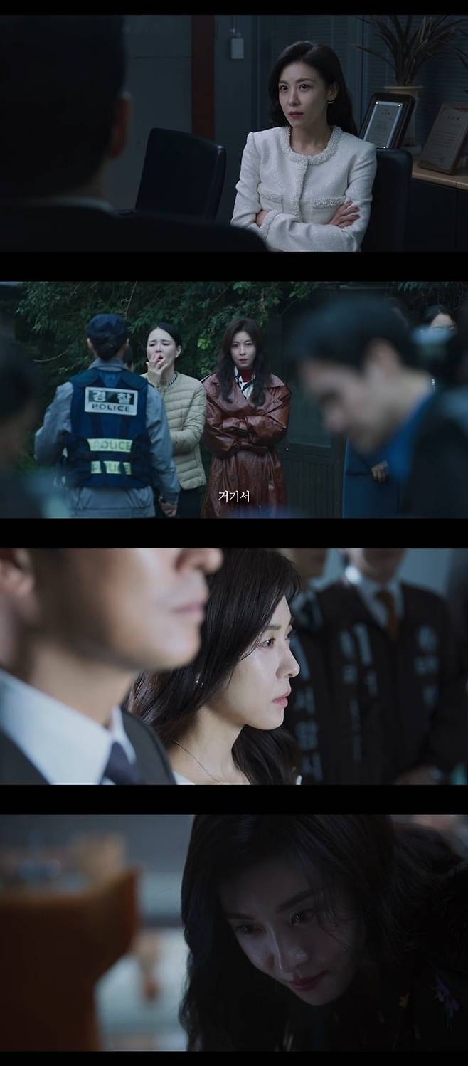 배우 하지원이 클라이맥스'의 대장정을 마무리하며 종영 소감을 전했다./사진=ENA 방송 화면 캡처