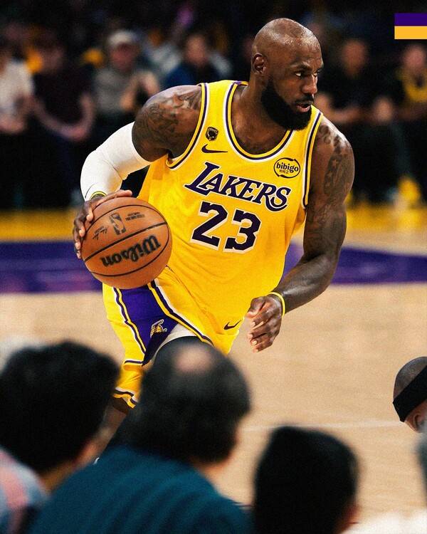 르브론 제임스(사진=LA 레이커스 SNS)