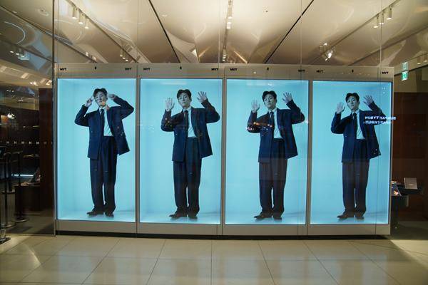 지창욱 미디어 전시 / 제공=크리에이티브멋