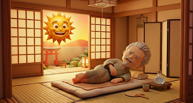 일본 기상청이 40도 이상 극한 폭염일을 ‘혹서일’로 명명했다. 제미나이 생성 이미지