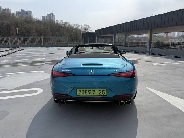 AMG SL 43 후면부. 임주희 기자