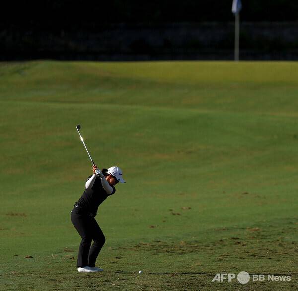 2026년 미국여자프로골프(LPGA) 투어 JM이글 LA 챔피언십 우승에 도전하는 김세영 프로가 2라운드에서 경기하는 모습이다. 사진제공=ⓒAFPBBNews = News1 (사진을 무단으로 사용하지 마십시오.)