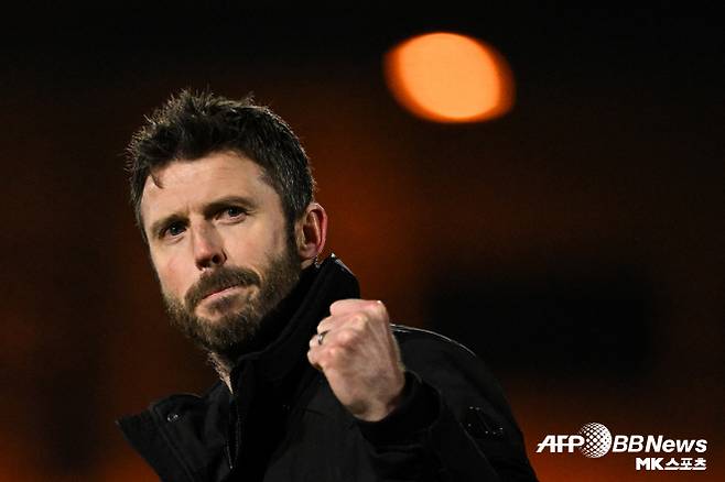 마이클 캐릭 감독. 사진=AFPBBNews=News1