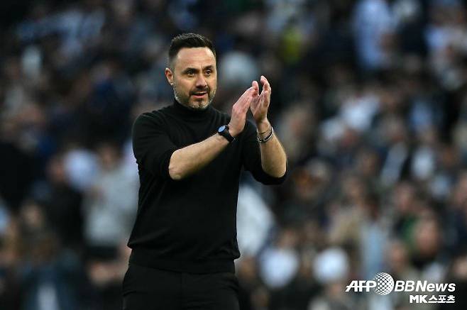 로베르토 데 제르비 토트넘 홋스퍼 감독. 사진=AFPBBNews=News1