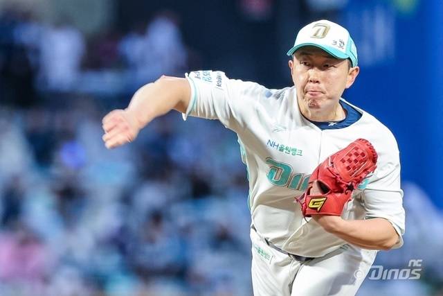 배재환은 19일 SSG전에서 구원승을 챙겼다. 사진=NC 제공
