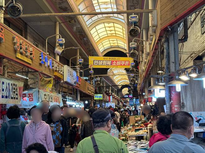 16일 부산진구 부전시장. /사진=머니투데이