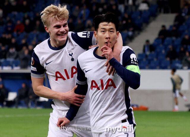 루카스 베리발, 손흥민./게티이미지코리아