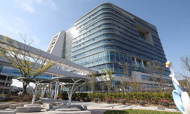 행정안전부가 위치한 정부세종청사 중앙동 전경. 행안부 제공