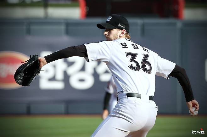 KT 케일럽 보쉴리. KT 위즈 제공