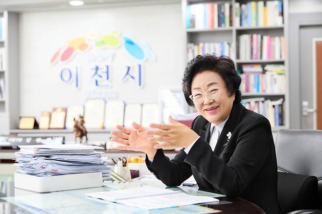 ▲&nbsp;김경희 이천시장. /사진제공=이천시