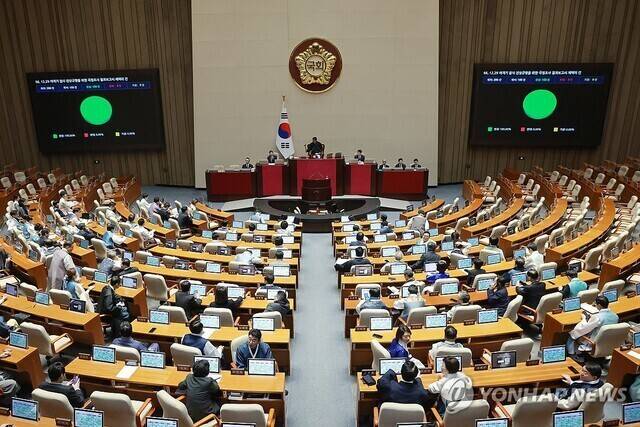 6·3 지방선거와 동시에 치러지는 전북지역 국회의원 재보궐선거가 인물 검증 없는 ‘하마평 경쟁’으로 흐르고 있다. 사진은 국회 본회의장. /연합뉴스