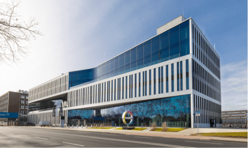 독일 레버쿠젠에 위치한 코베스트로 본사 전경.[출처=코메스트로]