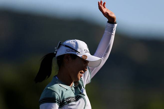 TARZANA, CALIFORNIA - APRIL 19: Jin Hee Im of South Korea reacts after making an eagle on the 16th hole during the final round of the JM Eagle LA Championship presented by Plastpro at El Caballero Country Club on April 19, 2026 in Tarzana, California.   Harry How/Getty Images/AFP (Photo by Harry How / GETTY IMAGES NORTH AMERICA / Getty Images via AFP)







<저작권자(c) 연합뉴스, 무단 전재-재배포, AI 학습 및 활용 금지>