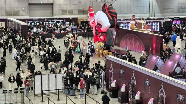 데브시스터즈는 지난 1월31일부터 2월1일까지 양일간 경기 고양시 킨텐스 제2전시장에서 '쿠키런: 킹덤' 5주년 팬 페스티벌 '운명의 집결' 행사를 개최했다. 사진=지디넷코리아