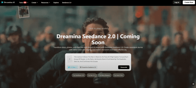 바이트댄스가 자사 영상 편집 플랫폼 캡컷에 AI 영상·음성 생성 모델 '드리미나 시댄스 2.0'을 출시했다. (사진=바이트댄스)