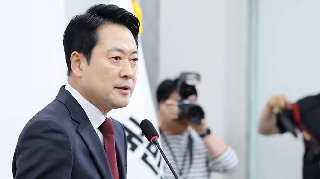 장동혁 국민의힘 대표.