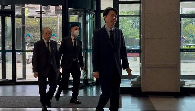 [서울=뉴시스] 박나리 기자 = 손경식 경총 회장이 서울아산병원에 마련된 구자은 LS 회장모친의 빈소를 찾았다. 2026.04.20. parknr@newsis.com *재판매 및 DB 금지