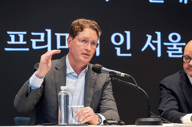 올라 칼레니우스, 메르세데스-벤츠 그룹 AG 이사회 의장 겸 CEO. 벤츠코리아 제공