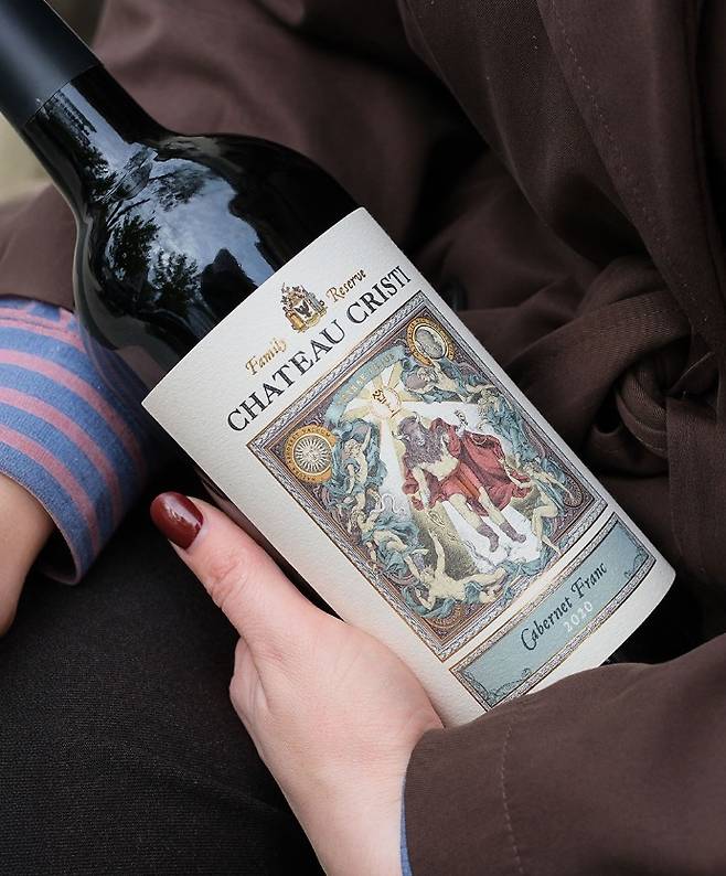 샤토 크리스티 패밀리 리저브 카베르네 프랑. 인스타그램