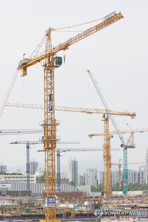 타워크레인. 연합뉴스