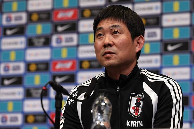 ▲ 일본은 다가오는 2026 국제축구연맹(FIFA) 북중미 월드컵에서 우승을 목표로 나선다. 실제 모리야스 감독은 잉글랜드전을 앞두고 "우리는 월드컵에서 우승할 가능성이 있다고 믿는다"라고 외쳤다. ⓒ연합뉴스/AFP