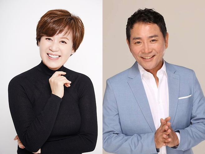 박미선-이봉원. 사진ㅣ큐브엔터테인먼트, 탄탄엔터테인먼트