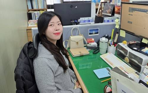 유수빈 시 고향사랑기부계 주무관 [군산시 제공. 재판매 및 DB 금지]