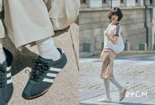 29에디션으로 선보이는 아디다스 오리지널스 ‘도쿄’ 신제품 스타일링 화보컷 (사진=29CM)
