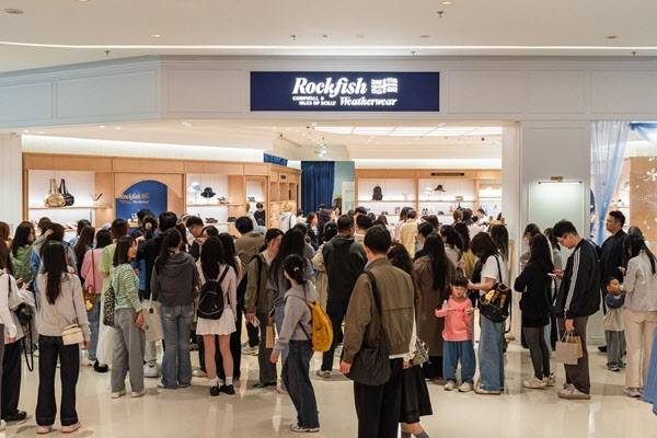 우한 신천지 5월 오픈 예정 플래그십 매장 조감도