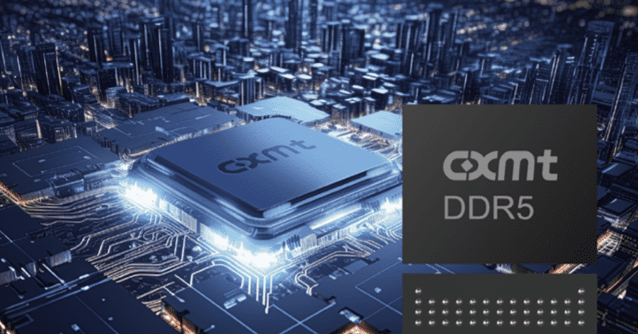 CXMT가 개발한 DDR5(사진=CXMT)