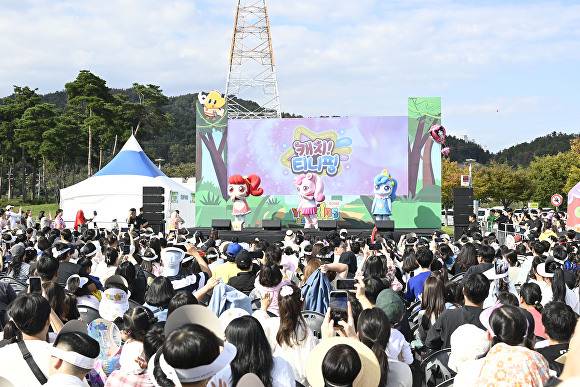 지난해 국립대구과학관에서 열린 2025년 3회차 'YES! 키즈존' 행사가 열리고 있다.  [사진=달성군]