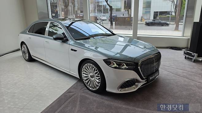 더 뉴 메르세데스-마이바흐 S-클래스. 사진=신용현 기자