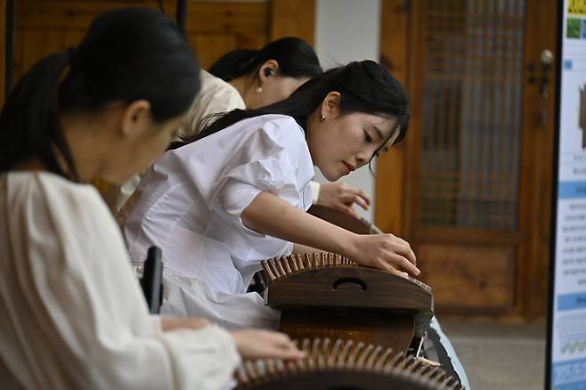 2025년 남산 마당페스타 공연 사진. 서울남산국악당