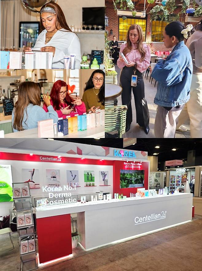 동국제약의 더마코스메틱 브랜드 센텔리안24가 미국 뉴욕에서 현지 뷰티 에디터 및 메가 인플루언서를 대상으로 '프라이빗 브렉퍼스트' 행사를 진행하고 있다.