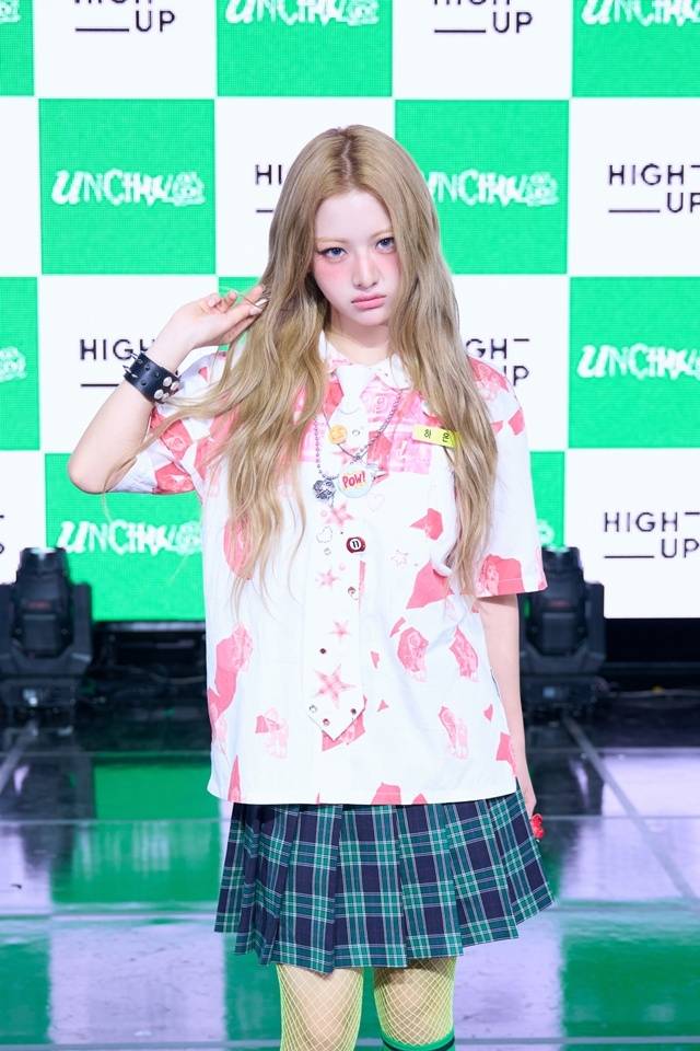 21일 오후 서울 용산구 블루스퀘어 SOL트래블홀에서 UNCHILD(언차일드, 박예은, 히키, 티나, 아코, 이본, 나하은)의 미디어 쇼케이스가 진행됐다.