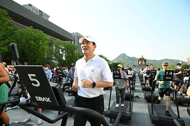 [서울=뉴시스]손목닥터9988 행사에 참석한 오세훈 서울시장. (사진=서울시 제공) 2026.04.21.  *재판매 및 DB 금지