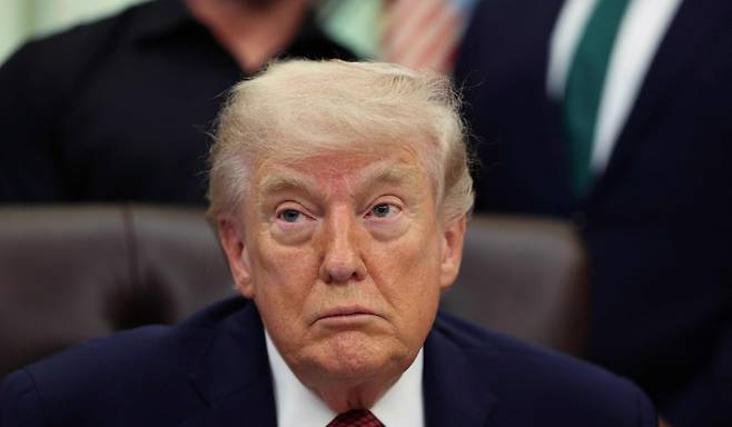 도널드 트럼프 미 대통령. 연합뉴스
