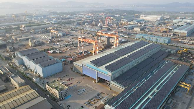 조선산업-대불산단 전경. 전라남도 제공