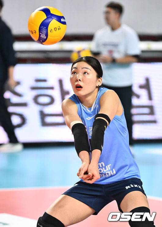 [OSEN=김천, 이석우 기자] GS 칼텍스 한수진 040 2024.11.19 / foto0307@osen.co.kr