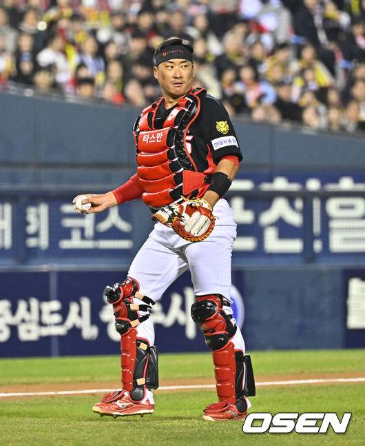 [OSEN=박준형 기자] KIA 김태군  2026.04.01  / soul1014@osen.co.kr