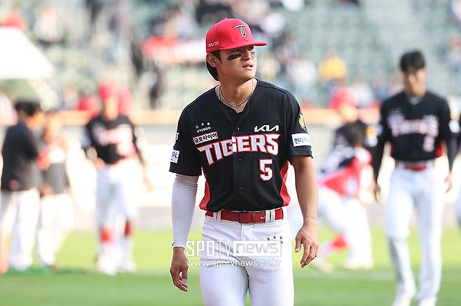 ▲ 햄스트링 부상이라는 부정적인 단어를 점차 지워내고 있는 김도영 ⓒ곽혜미 기자