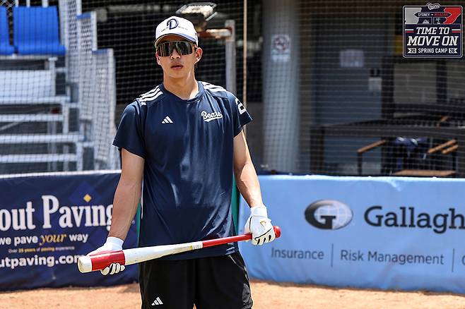 ▲ 김민석의 세부 지표는 현재 호조가 당분간 이어질 수 있다는 기대감의 가정을 뒷받침한다 ⓒ두산 베어스