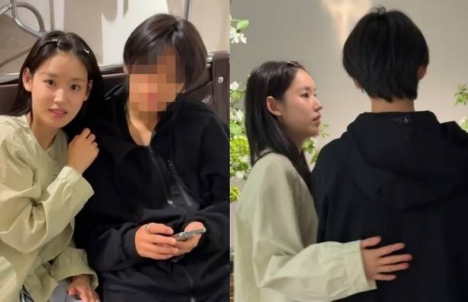 ▲ 배우 박환희가 훌쩍 커버린 아들과의 투샷을 공개했다. 출처|박환희 인스타그램