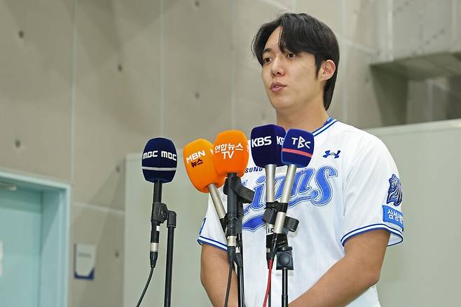 ▲ 원태인 ⓒ삼성 라이온즈