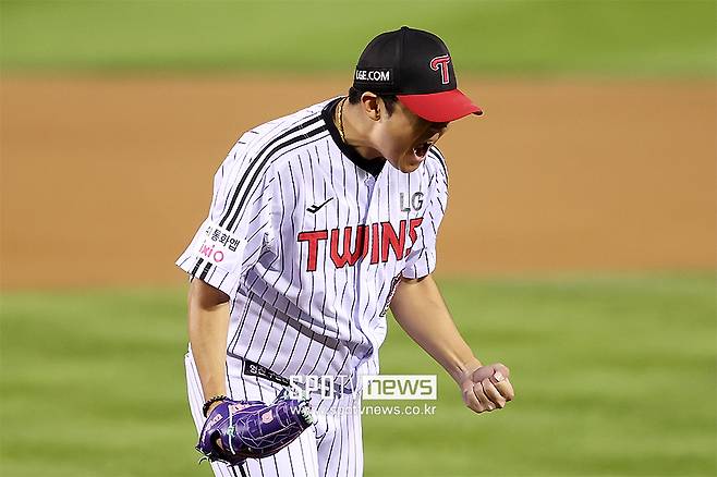 ▲ LG 트윈스 송승기 ⓒ곽혜미 기자