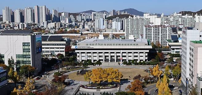▲&nbsp;인천시청 전경. /사진제공=인천시