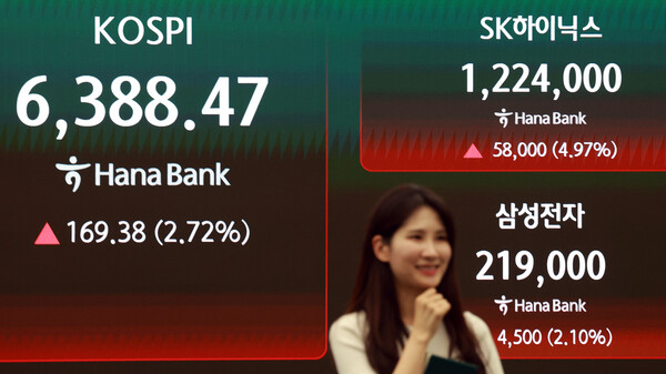 SK하이닉스, '120만 닉스' 고지 달성…삼전도 2.1%↑. 연합뉴스