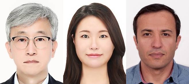 (왼쪽부터) DGIST 뇌과학과 문제일 교수, 정다혜 박사과정생, Maastricht University 알리 자한샤히(Ali Jahanshahi) 교수./DGIST 제공