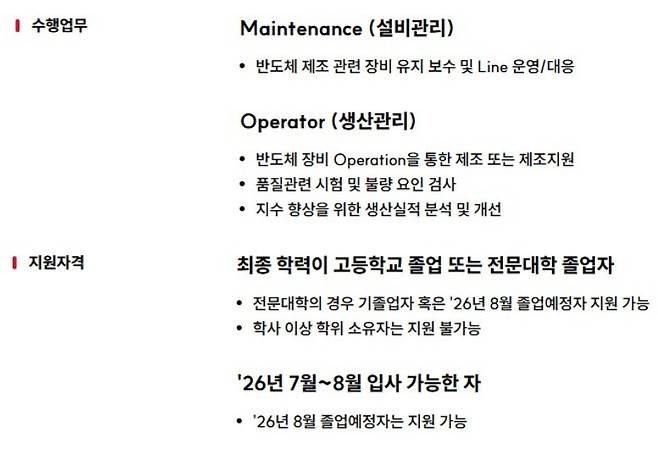 SK하이닉스가 설비관리·생산관리 인력을 채용한다.(SK하이닉스 제공)/뉴스1