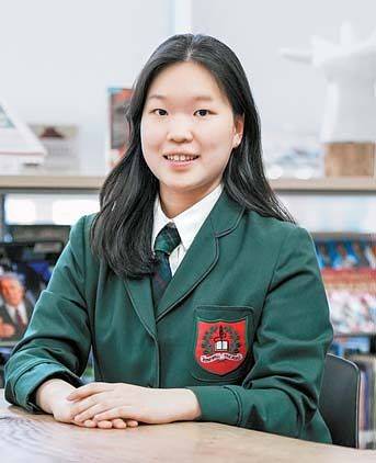 유럽 6개 의대에 합격한 김성은 학생.